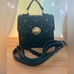 Emerald Green, Crossbody bag with Removable Strap